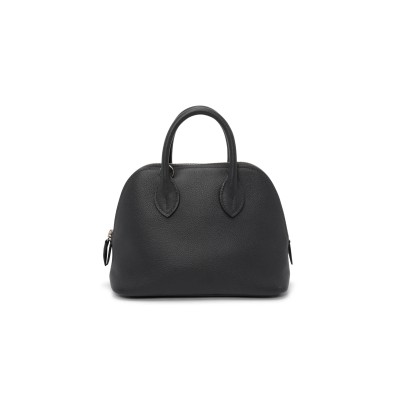 HERMÈS MINI BOLID 1923 EVERCOLOR PALLADIUM HARDWARE (19*14*8cm)